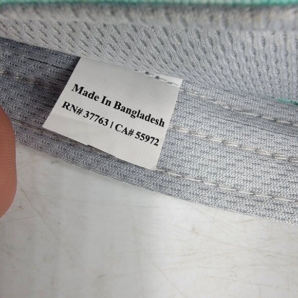 PGA Tour Turquoise Tie Dye Golf Visor Adjustable Outdoors Summer Casual Comfort - Picture 5 of 8